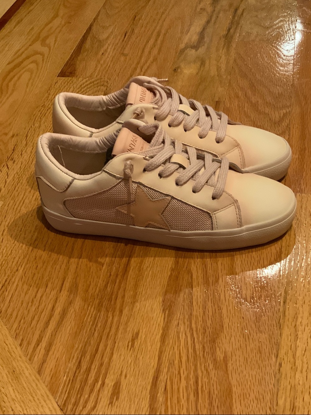 Vintage Havana Blush Pink Star Sneakers